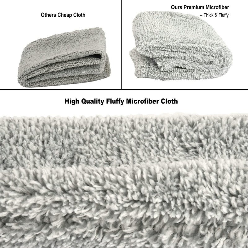 ARAINY Retractable Gap Dust Cleaner Under Appliance Microfiber Duster Dust Brush with Extension Pole (36 to 49 inches) Cleaning Duster for Bed High Ceilings Furniture Bottom Household Gap Duster Gray - Image 3